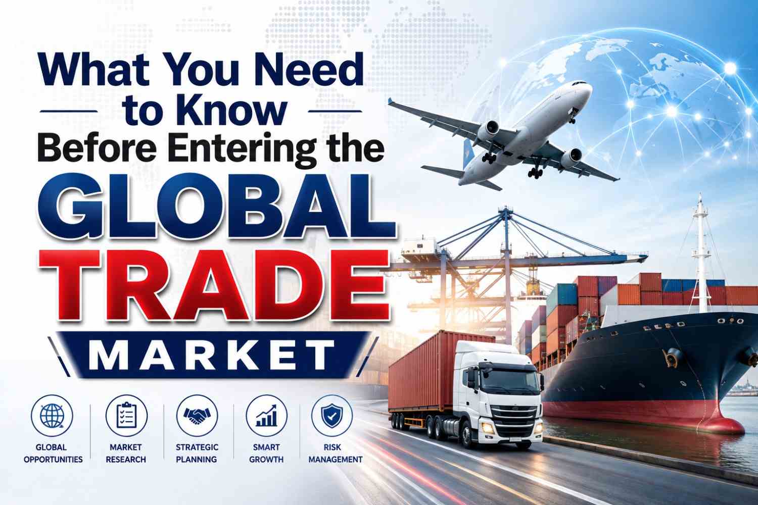 What You Need to Know Before Entering the Global Trade Market - Rsrishti International Pvt. Ltd.